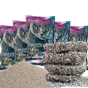 OEM/ODM Wholesale Factory Eco-low Dust Strong Clumping Odor Control Cat Litter Bentonite Mineral PE Natural Ball Bentonite Clay