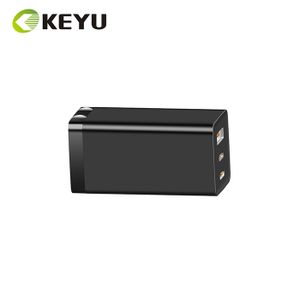 Multi Ports 65W 3-Port GaN US Plug USB C Charger for Notebook Tablet and Mobile Phone