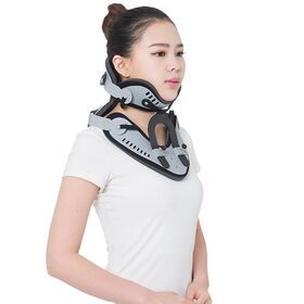 New Designs Adjustable Neck Brace Tractor Support Traction Device Orthopedic Cervical Collar