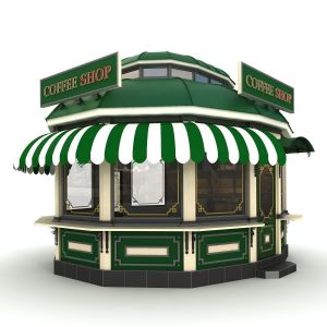 Chinese manufacturers wholesale price best selling customized fast food/coffee kiosk