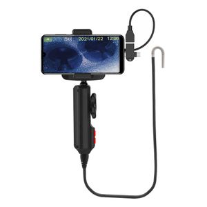 NDT Inspection Snake Camera 6.0mm Industrial Endoscope for Android and IOS