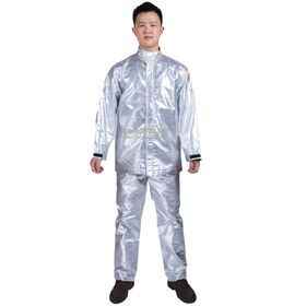 Aluminized Fire Proof Flame Resistant Protection Clothing