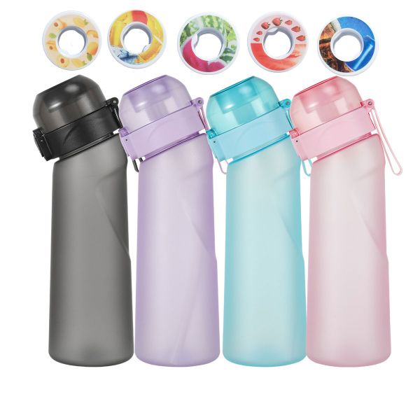 650ml Air smaken flavor plastic scent smell up Flavoring air ups water bottles with 7 flavor capsules