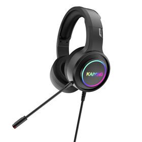 OEM hot selling wired gaming headset wired earphone RGB headset LED earphone
