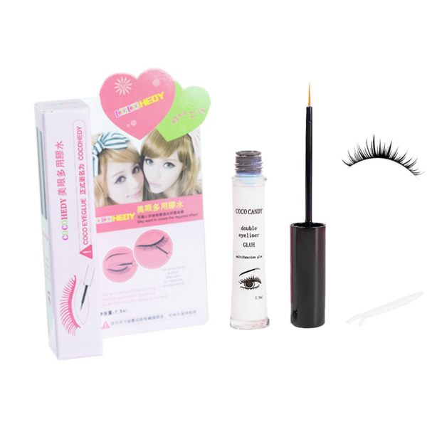 Wholesale high quality cosmetics Tools Eyelash glue Custom private label logo Long-lasting waterproof false eyelash glue