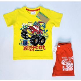 Boys Set Clothing Sets 2022 Kids Clothes Boutique Summer Cartoon Design For Baby Boys
