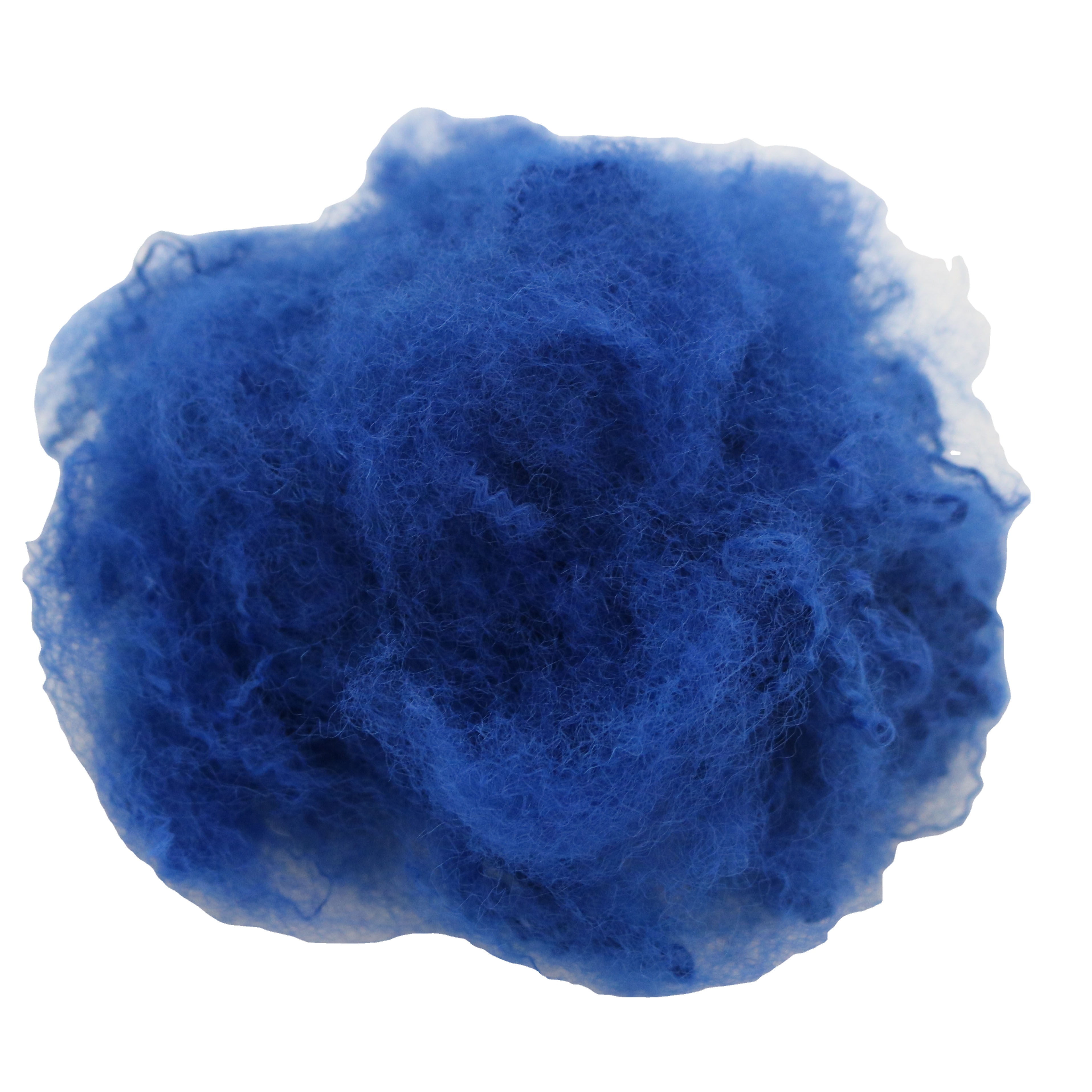 recycled polyester staple fiber Indonesia 4d*51mmraw material low melt machine making eslon polyester staple fiber