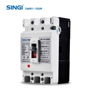 mccb molded case circuit breaker electrical safety air Singi SWM1-100M Series Manufacturer factory 3P 400a