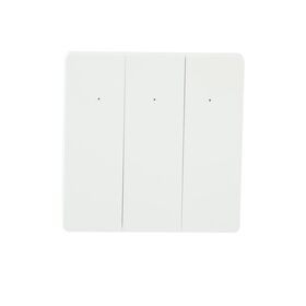 Smart home design tuya zigbee phone WIFI controlled light 220V 16A ABS panel press button wall luxury switch with Alexa