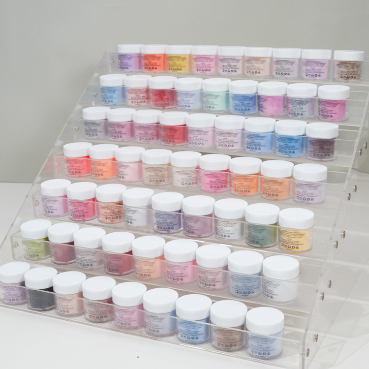 DZ New Arrival 32 colors Dipping acrylic Powder Low MOQ glitter dip powder For nail Art