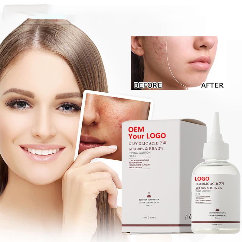 OEM Private Label Wholesale Skin Care Face Serum Whitening Ordinary  Brightening Firming Peeling Toner Solution