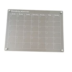 Magnetic Board For Fridge Acrylic Writing Board Magnetic Clear Refrigerators Schedule Fridge Weekly Planner
