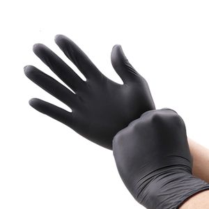 Widely Used High Quality Nitrile Disposable Gloves Price Vinyl Nitrile Powder Free Black Household Gloves 100Pcs Box