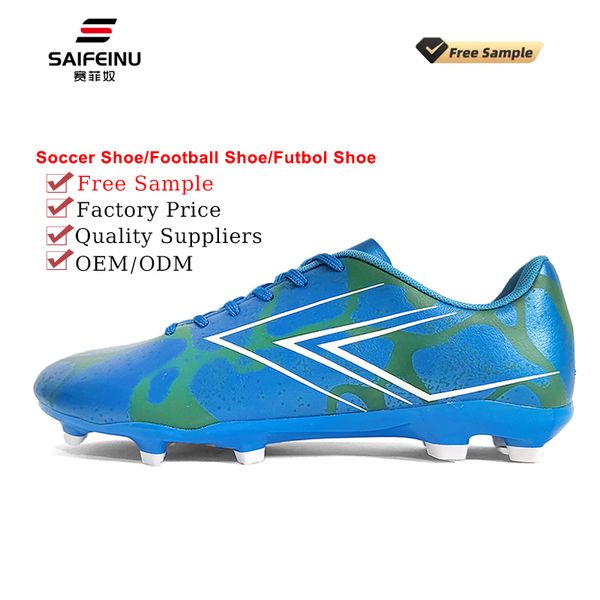 SAIFEINU free sample soccer cleat boots football shoes set custom shoes man football Durable custom made football shoes