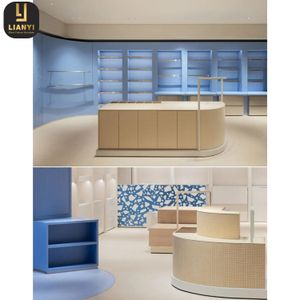Pet Store Furniture Display Shelves Cat Dog Pet Food Display Rack For Retail Pets Shop Interior Layout Design