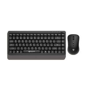OEM 2.4G wireless keyboard and mouse combo ergonomic slope design mute  portability for business computer laptop