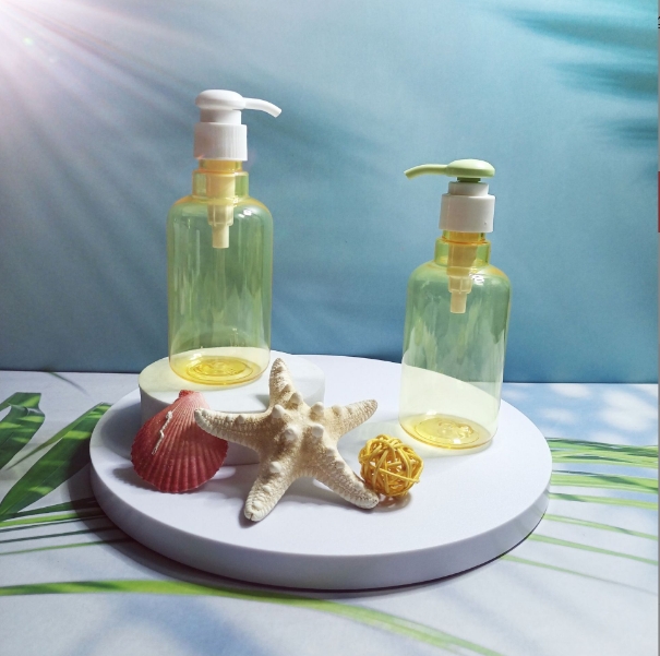 200ml pet squeeze body lotion bottle luxury plastic shampoo bottle cosmetic packaging bottle