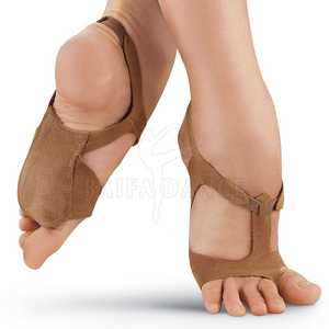2021 Best Selling Lyrical Suede Leather Sandal Dance Shoes Comfortable Jazz Dance Shoes with Cotton & Genuine Leather Lining