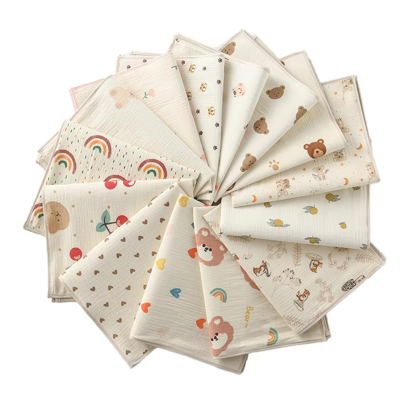 Wholesale Double-sided Washable Baby Diaper Changing Pad Soft Cotton Waterproof Changing Pad Reusable Nappy Diaper Changing Mat