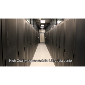 W-TEL 19inch 21U Network Telecom Cabinet Server Rack with Mesh Door Factory Customized for Data Center