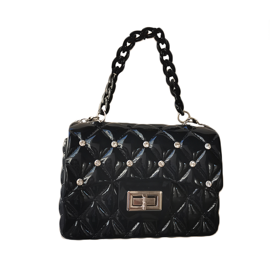 women cross body bags jelly rhinestone latest young girls shoulder bags with good price purses and handbags women 3024