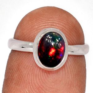 Fashion Ring 18k Gold Plated Hip Hop Jewelry For Women Men Jewelry Fashion Charms Jewellery Opal