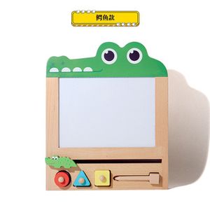 zhiqu Children wooden magnetic graffiti drawing board drawing early education parent-child interactive enlightenmentl toys