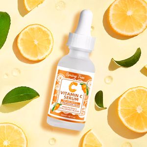 Free Sample Certified Anti Aging Whitening Skin Care Face Serum 30ml Wholesale Vitamin C Serum for Face