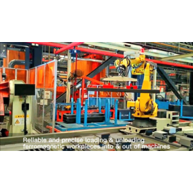 Automatic Industrial Magnetic Robotic  Arm Gripper for Manipulator Workholding In The Assembly Line