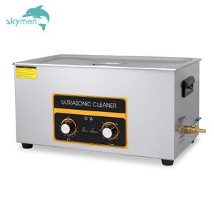 Skymen 22L wholesale industrial mechanical ultrasonic engine part cleaner with heating function