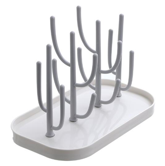 Creative tree-shaped drain Cup Holder Plastic baby bottle holder