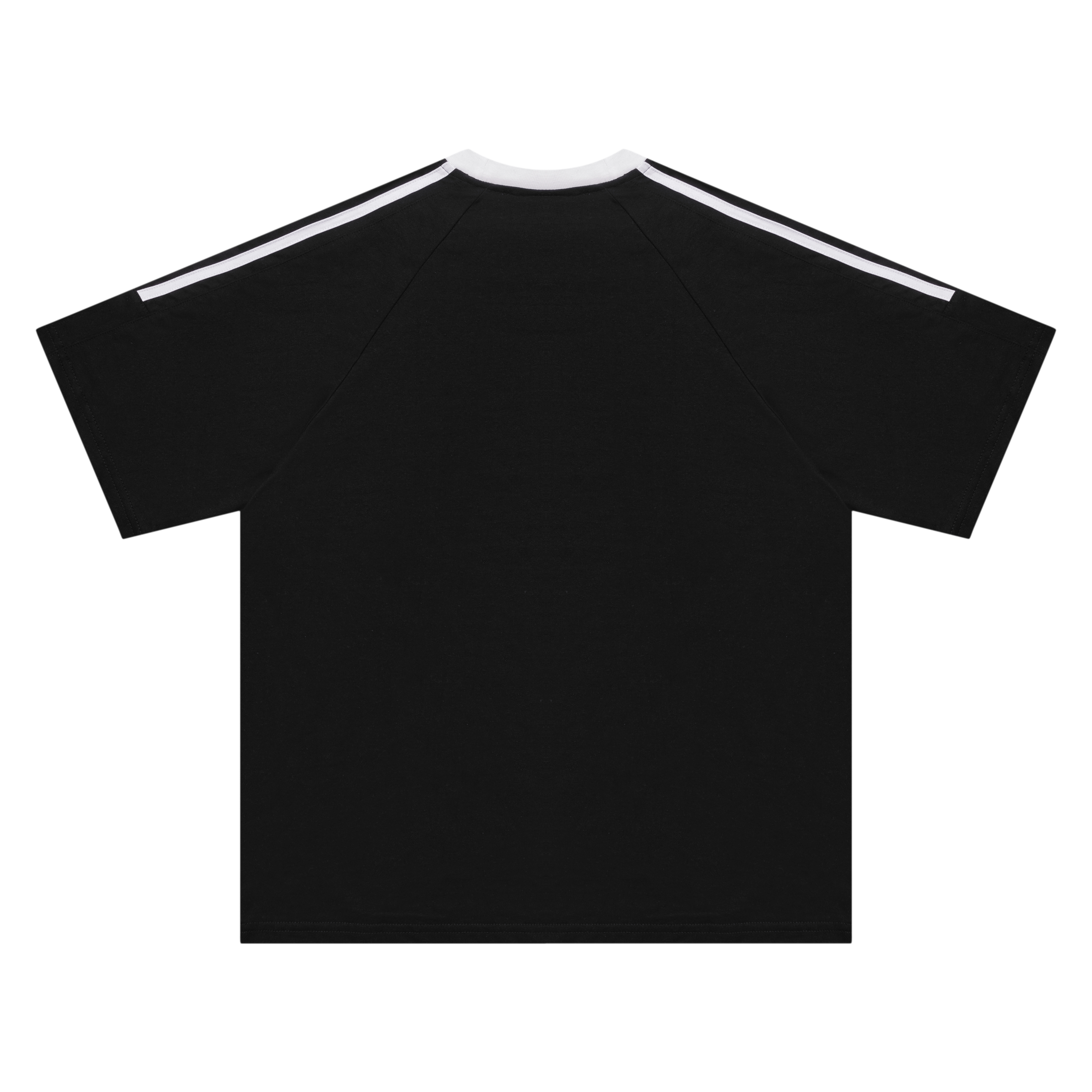Yunxiao County Qiweisi Clothing Co., Ltd. American trend striped short-sleeved T-shirt men's summer letter-printed crew-neck top loose casual sports playing T-shirt