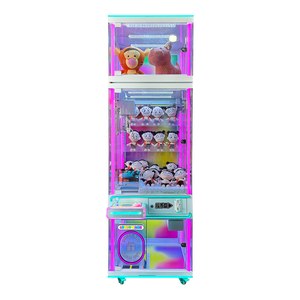 Funpark Factory Direct Sale Indoor Metal Amusement Cabinet Coin-Operated Games Prize Box Claw Crane Dolls Digital Logo Board