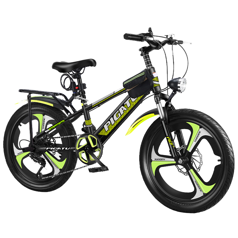 Qiu County Dongju Bicycle Accessories Factory Wholesale 18 20 22 24 Inch Kids Double Suspension Mountain Bike 6 Speed Comfortable Steel Frame Magnesium Alloy Ordinary Pedal