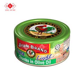 Ayam Brand Canned Tuna in Olive Oil Direct Factory Wholesale Export Ready to Eat Food