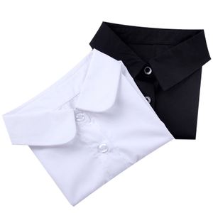 100% cotton Fake Detachable Blouse Dickey Half Shirts fake collar women