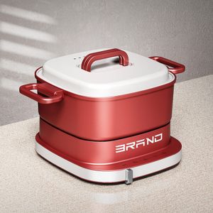 Small Kitchen Appliance 3L Mini Electric Hot Pot Electric Space Saving Noodles Cooking Pot good for Home Use