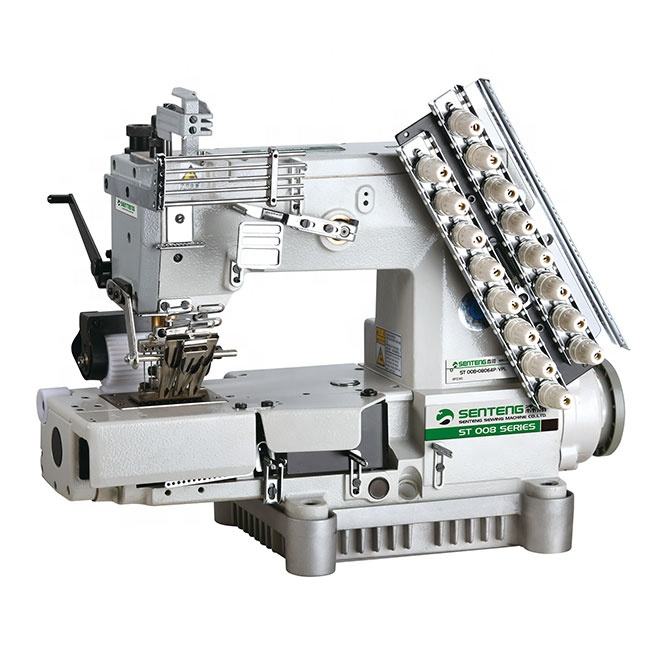 Zhejiang Lingrui Sewing Machine Co., Ltd. Factory Price High Speed 8 Needles Industrial Sewing Machine With Tape Attaching Device