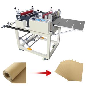 Standard Model Paper Label Roll To Sheet Cutter Machine/Unwinding Cutting Machine/Plastic Film Cutting Machine