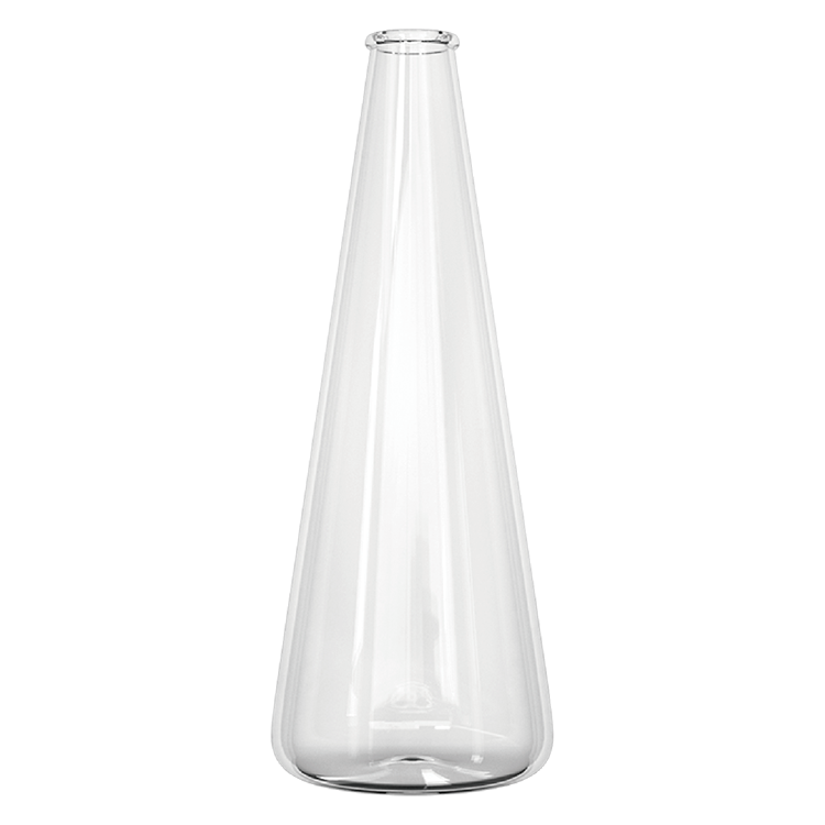 Soonser 3D Printing Service Vase for home use, Nordic Ins iridescent resin, transparent flower arrangement, water curing