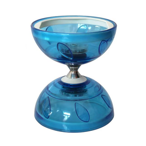 GIBBON Triple Bearing Diabolo Medium Size 5 inch Chinese Yoyo Toy with 2 Pair Carbon Sticks