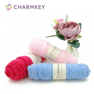 Wholesales Hand Knitting Yarn  Soft 20%Wool 80%Acrylic Blended Yarn For Knitting Crochet Sweater