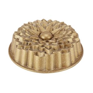 European baking pan die cast aluminum bakeware 24cm Daisy baking pan non stick coating golden baking pan