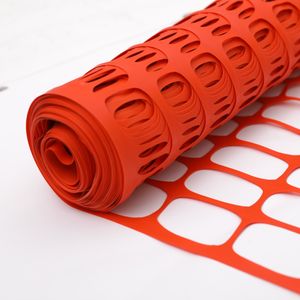 plastic mesh HDPE orange  safety fence  65x35mm