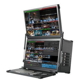 ZJC  Dual-screen ruggedized  portable computer with rugged portable computer case