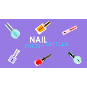 Customized Cosmetic Packaging Unique Design Empty Glass Nail Polish Bottle UV Gel Nail Polish Bottles With Brush