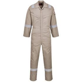 China factory fireproof overalls cotton aramid oil field safety overalls flame retardant industrial overalls