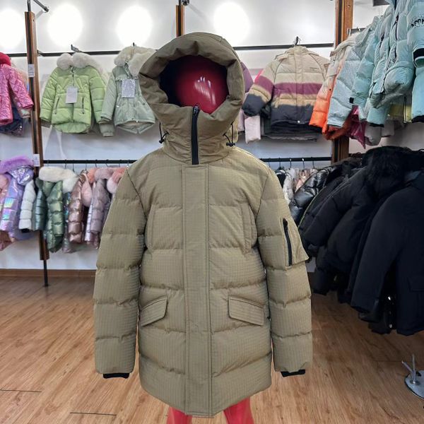 Custom Kids Winter Coat Boys Puffer Jacket with Hood Slim Fit Warm Cotton down Parka