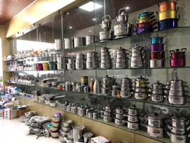 Chaozhou City Chaoan Area Caitang Town Lechen Plastic Craft Product Factory Stainless Steel Kitchenware