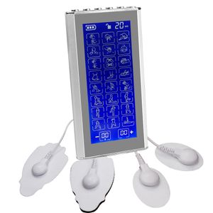 TENS EMS Massage Muscle Stimulator 24 Modes Tens Unit Muscle Stimulator Rechargeable Electronic Pulse Massager for Pain Relief